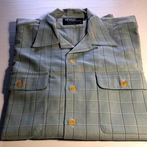 Ralph Lauren mens wool long sleeve shirt